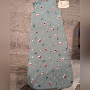 Large Size 2.5 TOG Kyte BABY Light Blue Festive Print Outfit